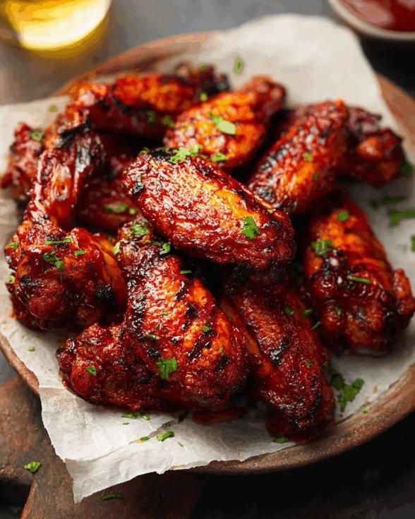 Spicy chicken wings